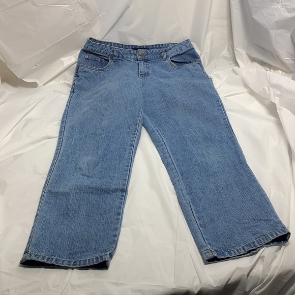 WOMEN’S Bill Blass Jeans Blue Easy Fit Size 14 - Picture 5 of 9